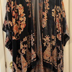 Love Stitch Burnout Wrap, One Size